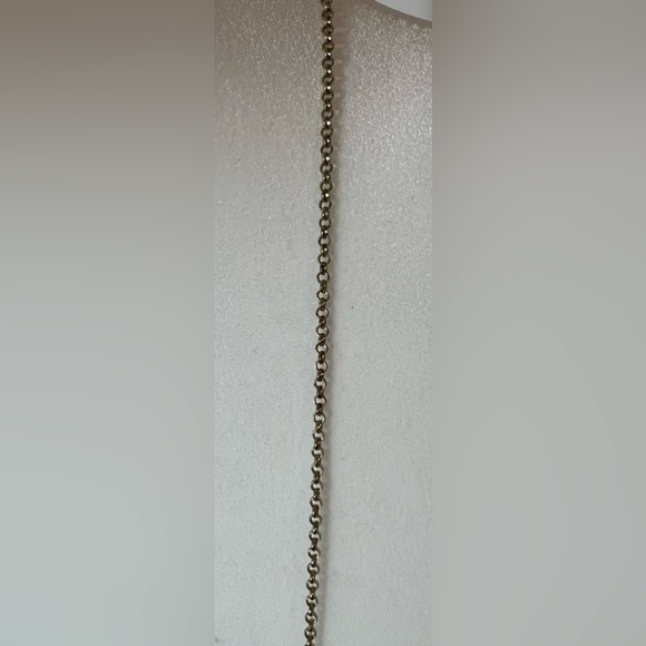 Hot Pink Statement Bubble Necklace Adjustable Bronze Chain Fuchsia 29” Long - Picture 3 of 5